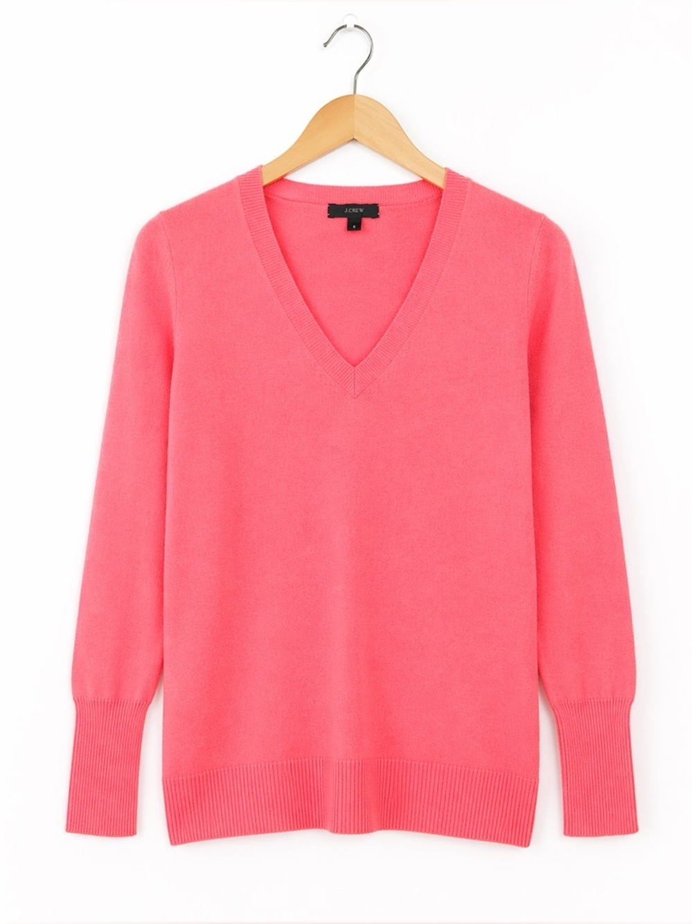 J.Crew Merino Wool V- Neck Sweater Size Small